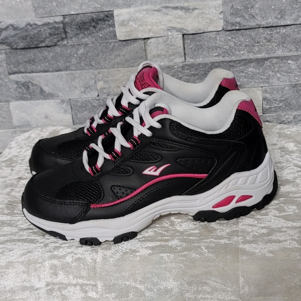 Everlast Natalie Pink/Black Leather Sneakers